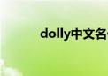 dolly中文名什么意思（dolly）