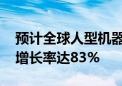 预计全球人型机器人出货量将超万台 复合年增长率达83%