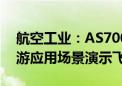 航空工业：AS700载人飞艇完成首次低空旅游应用场景演示飞行