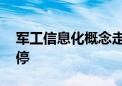 军工信息化概念走强 航天长峰、航天发展涨停