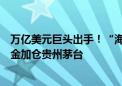 万亿美元巨头出手！“海外茅台大户”资本集团旗下多只基金加仓贵州茅台