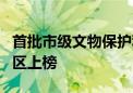 首批市级文物保护利用示范区公布 这5处示范区上榜