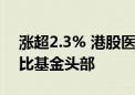 涨超2.3% 港股医药ETF近3月新增份额居可比基金头部