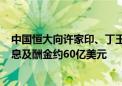 中国恒大向许家印、丁玉梅等7名被告发起诉讼 寻求收回股息及酬金约60亿美元