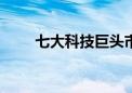 七大科技巨头市值缩水8000亿美元