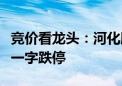 竞价看龙头：河化股份、通达电气、永达股份一字跌停