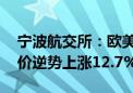 宁波航交所：欧美线运价持续下跌 澳新线运价逆势上涨12.7%