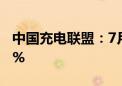 中国充电联盟：7月公共充电桩同比增长45.2%