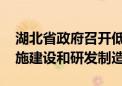 湖北省政府召开低空经济发展推进会 加强设施建设和研发制造