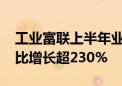 工业富联上半年业绩创新高 AI服务器营收同比增长超230%