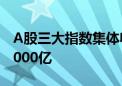 A股三大指数集体收跌 成交额连续三天不足5000亿