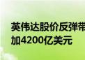 英伟达股价反弹带动市场回暖 市值四天内增加4200亿美元