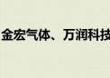 金宏气体、万润科技在武汉成立电子材料公司