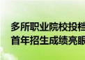 多所职业院校投档分超本科线 职业本科大学首年招生成绩亮眼