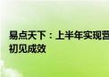 易点天下：上半年实现营收净利双增长 营销+AI全链路闭环初见成效