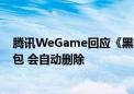 腾讯WeGame回应《黑神话：悟空》预载247GB：含加密包 会自动删除