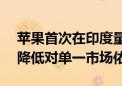 苹果首次在印度量产Pro系列 多元化供应链降低对单一市场依赖