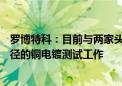 罗博特科：目前与两家头部客户积极开展在XBC电池技术路径的铜电镀测试工作