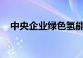 中央企业绿色氢能制储运创新联合体成立