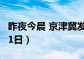 昨夜今晨 京津冀发生这些大事（2024年8月21日）