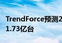 TrendForce预测2024年全球笔电出货量将达1.73亿台