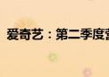 爱奇艺：第二季度营收74亿元 同比下降5%