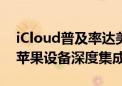 iCloud普及率达美国苹果用户2/3 得益于与苹果设备深度集成