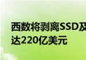 西数将剥离SSD及NAND闪存业务：估值可达220亿美元