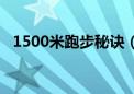 1500米跑步秘诀（1500米跑步作弊技巧）