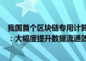 我国首个区块链专用计算硬件开放架构BUDA“菩提”发布：大幅度提升数据流通效率