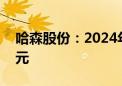 哈森股份：2024年上半年净亏损1184.92万元