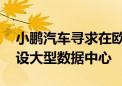 小鹏汽车寻求在欧洲生产电动汽车 并计划建设大型数据中心