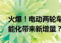 火爆！电动两轮车卖疯了 龙头开足马力！智能化带来新增量？