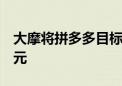 大摩将拼多多目标价从220美元下调至150美元