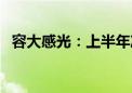 容大感光：上半年净利润同比增长60.52%