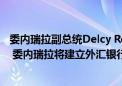 委内瑞拉副总统Delcy Rodriguez：财政部将提供投资工具 委内瑞拉将建立外汇银行间市场