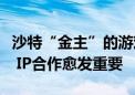 沙特“金主”的游戏股投资新思路：除了赚钱 IP合作愈发重要