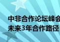 中非合作论坛峰会将通过两份成果文件 规划未来3年合作路径