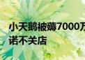 小天鹅被薅7000万网店公布退款补偿方案 承诺不关店