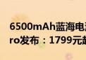 6500mAh蓝海电池续航无敌！vivo Y300 Pro发布：1799元起