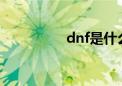 dnf是什么意思（dnfs）