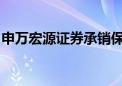 申万宏源证券承销保荐副总经理王昭凭被留置