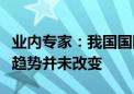 业内专家：我国国际储备中增加黄金储备的大趋势并未改变