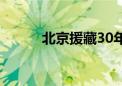 北京援藏30年实施项目800多个