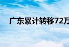 广东累计转移72万多人防御台风“摩羯”