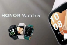 HONOR WATCH 5 首次亮相 配备 1.85 英寸 AMOLED 屏幕