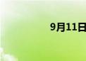 9月11日午间涨停分析