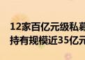 12家百亿元级私募机构重仓可转债 二季度末持有规模近35亿元