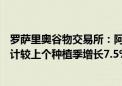 罗萨里奥谷物交易所：阿根廷2024/25年度大豆种植面积预计较上个种植季增长7.5%