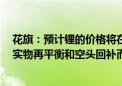 花旗：预计锂的价格将在未来2-3个月内因供应削减引发的实物再平衡和空头回补而反弹20-25%